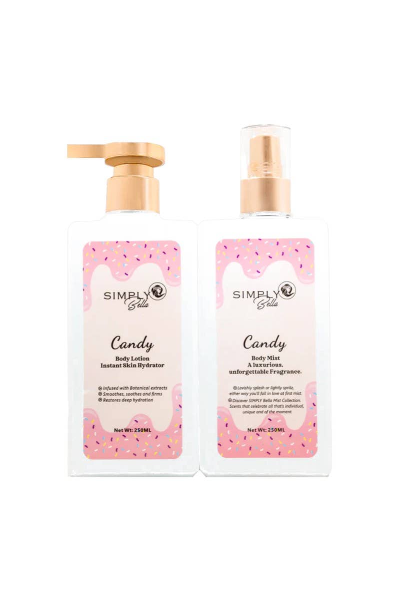 Simply Bella Candy Body Lotion & Body Mist